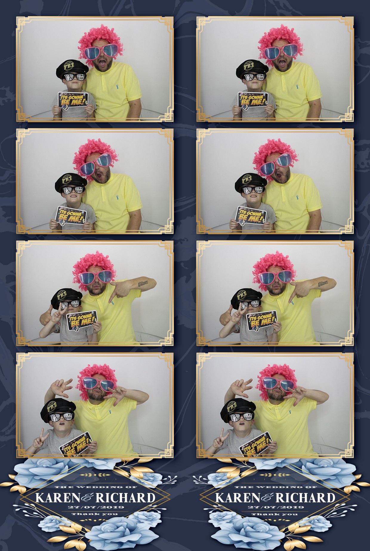Richard & Karen's Wedding Reception | View more photos from the event at gallery.myphotoboothexperience.co.uk/u/MyPhotoBoothExperienceLtd/Richard-Karens-Wedding-Reception